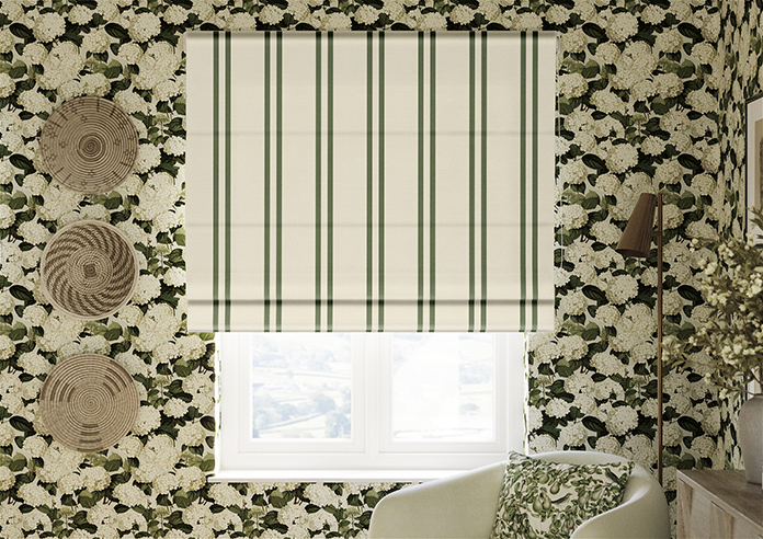Winnies Stripe, Coriscon - Twist&Fit Roman Blind - Image 3